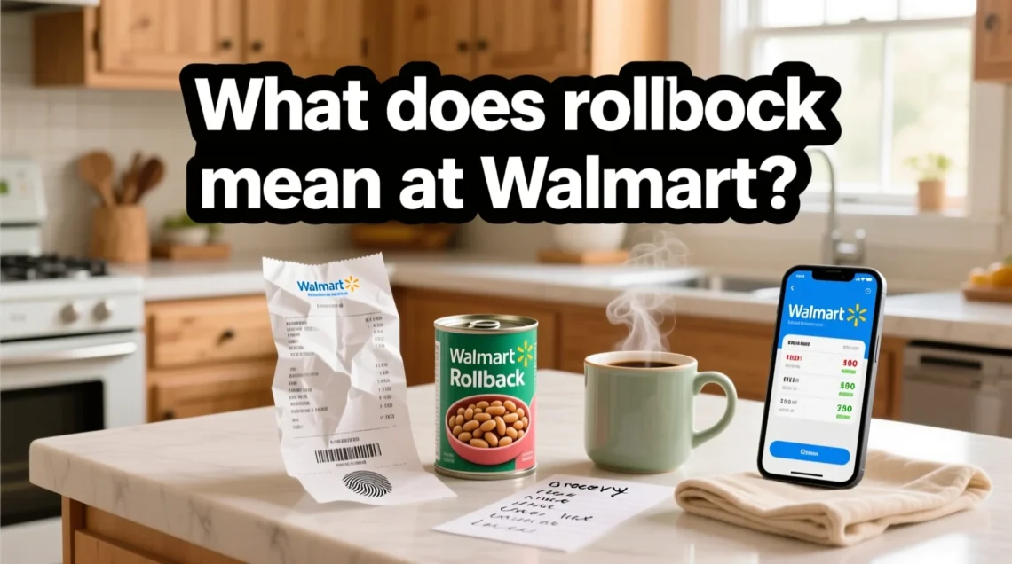 what does rollback mean at walmart