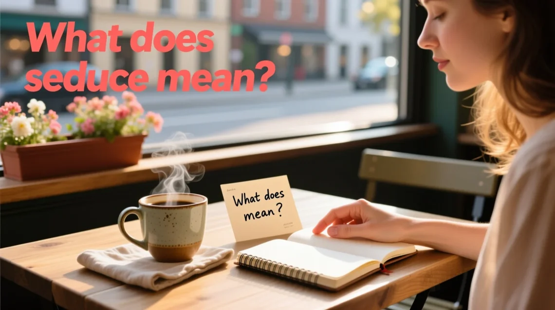 what does seduce mean