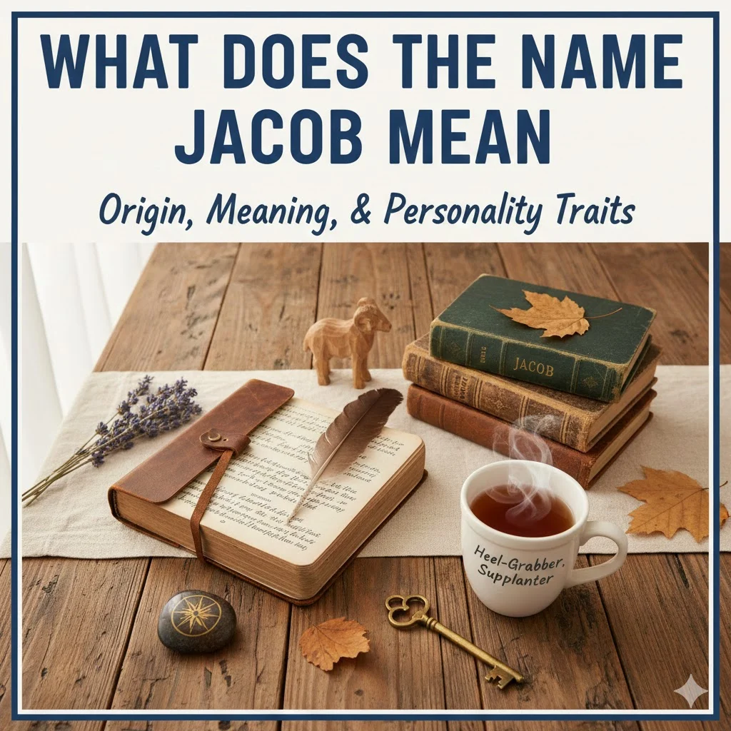 what does the name jacob mean