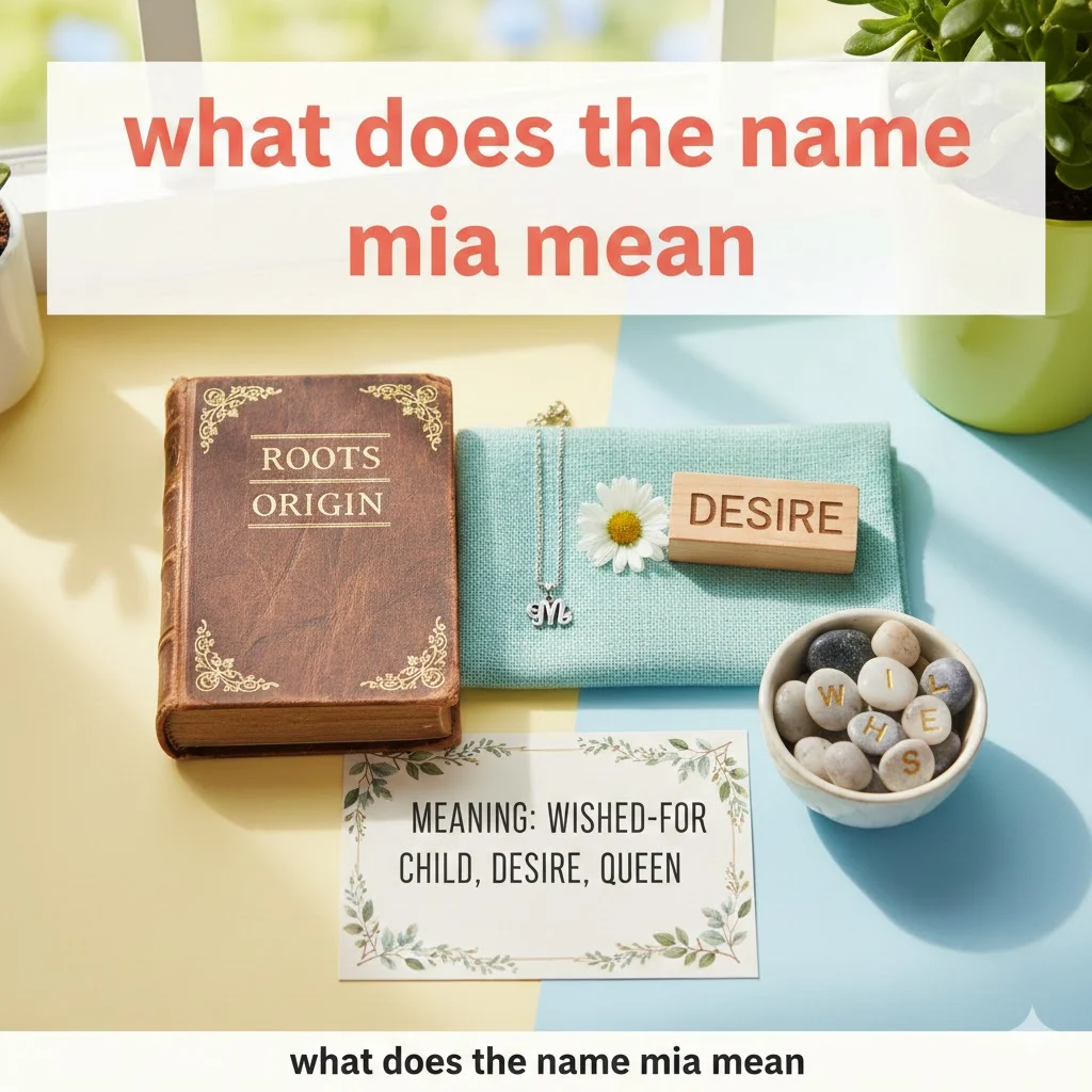 what does the name mia mean