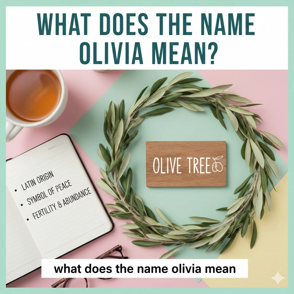 what does the name olivia mean