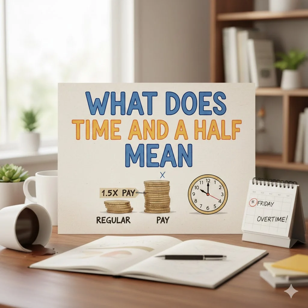 what does time and a half mean