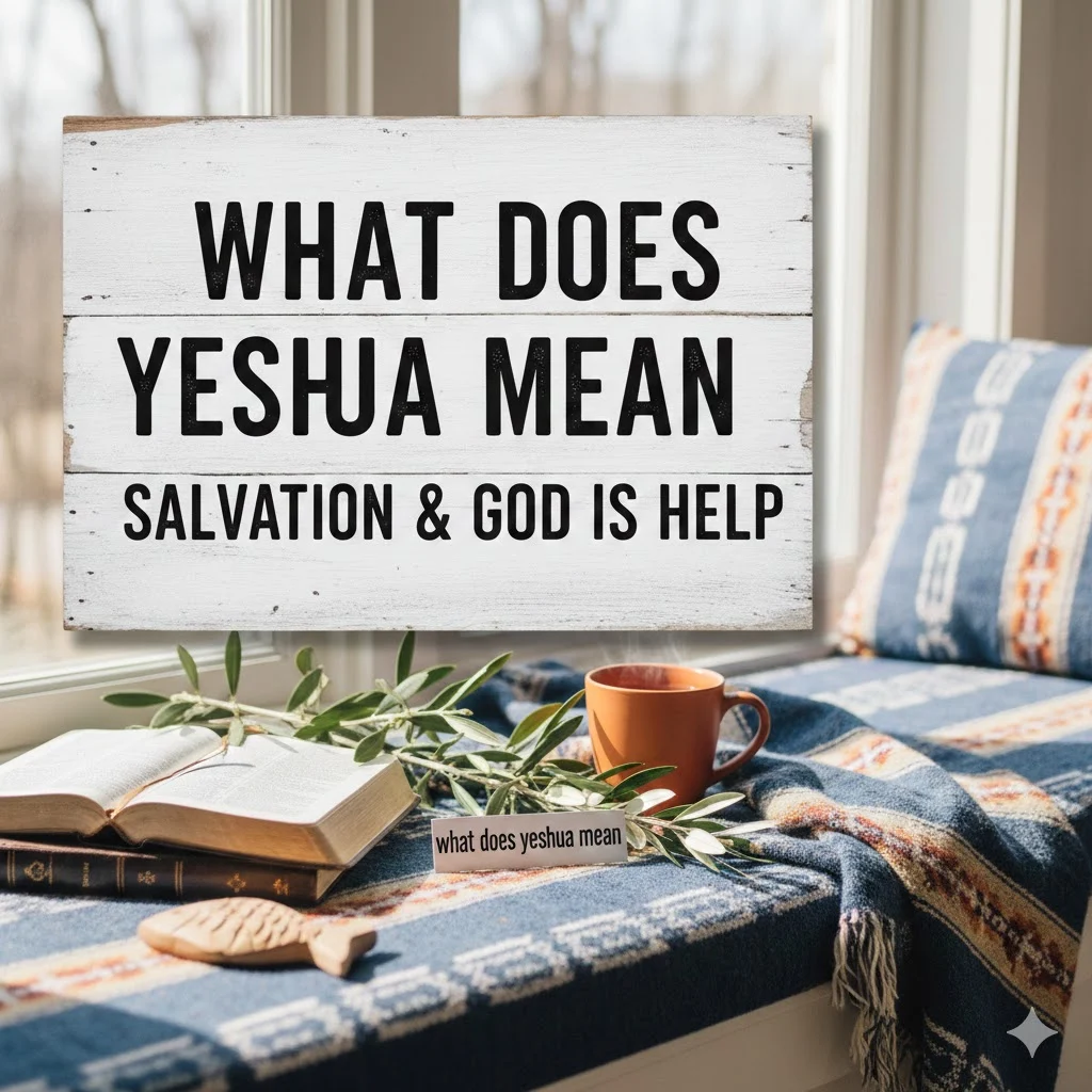 what does yeshua mean