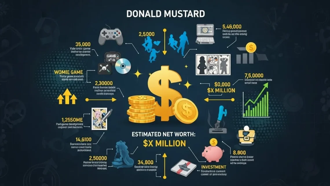 Donald mustard net worth